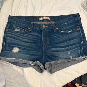 J Brand Distressed Denim Shorts
